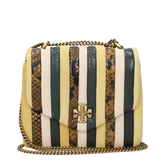 Tory Burch Yellow Leather Shoulder Bag